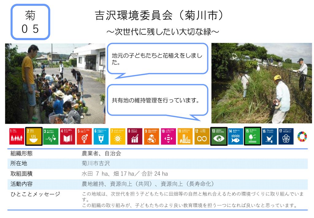 吉沢環境委員会