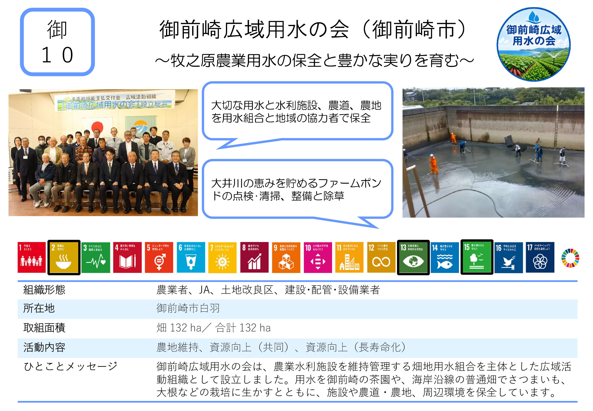 御前崎広域用水の会
